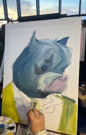 Emily Kwong · AB3025-1-4 · Round 1 Easel 4