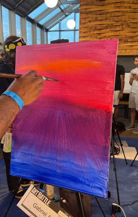 Gabriel Antonio · AB3025-1-6 · Round 1 Easel 6
