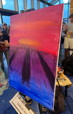 Gabriel Antonio · AB3025-1-6 · Round 1 Easel 6