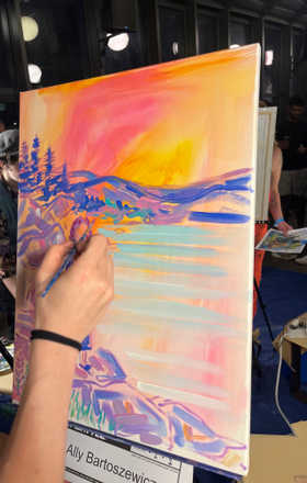 Ally Bartoszewicz · AB3025-2-1 · Round 2 Easel 1