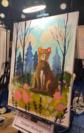 Theo Kitsinger · AB3025-2-3 · Round 2 Easel 3