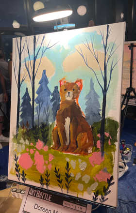 Doreen Mulryan · AB3025-2-4 · Round 2 Easel 4