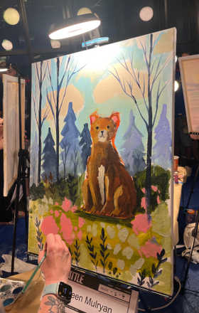 Doreen Mulryan · AB3025-2-4 · Round 2 Easel 4