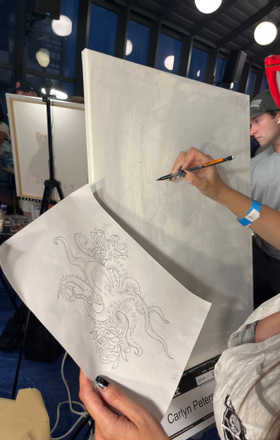 Carlyn Peters · AB3025-2-6 · Round 2 Easel 6