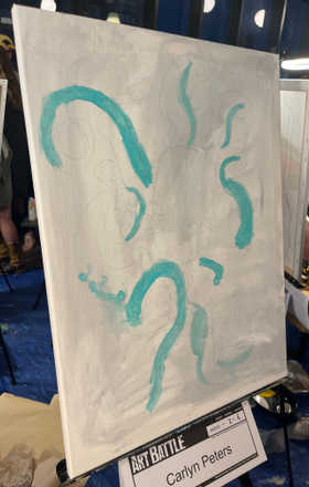 Carlyn Peters · AB3025-2-6 · Round 2 Easel 6