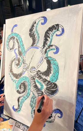 Carlyn Peters · AB3025-2-6 · Round 2 Easel 6