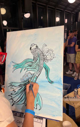 Carlyn Peters · AB3025-3-4 · Round 3 Easel 4