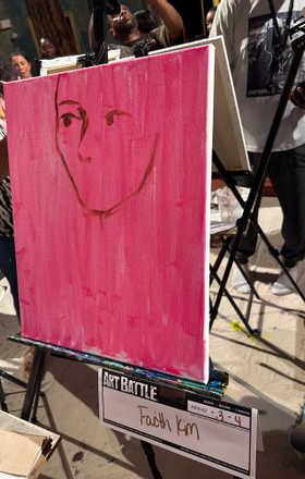 Faith Kim · AB3042-3-4 · Round 3 Easel 4