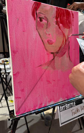 Faith Kim · AB3042-3-4 · Round 3 Easel 4