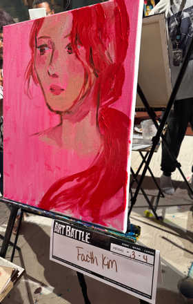 Faith Kim · AB3042-3-4 · Round 3 Easel 4