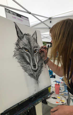 Kate Drexler · AB5555-2-1 · Round 2 Easel 1