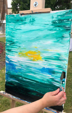 Alissa Cooper · AB7200-1-1 · Round 1 Easel 1