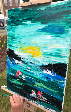 Alissa Cooper · AB7200-1-1 · Round 1 Easel 1