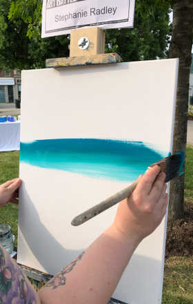 Stephanie Radley · AB7200-2-1 · Round 2 Easel 1
