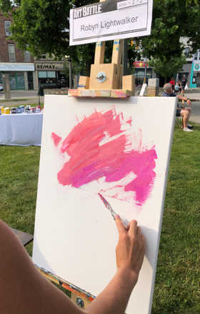 Robyn Lightwalker · AB7200-2-2 · Round 2 Easel 2