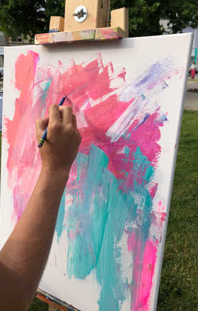 Robyn Lightwalker · AB7200-2-2 · Round 2 Easel 2