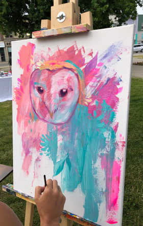 Robyn Lightwalker · AB7200-2-2 · Round 2 Easel 2