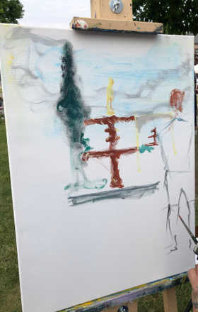 Berto Morales · AB7200-2-3 · Round 2 Easel 3