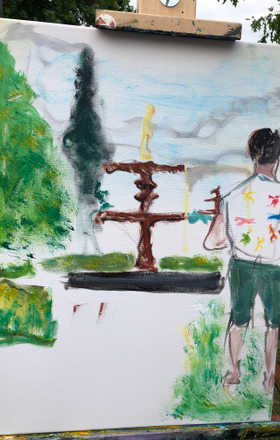 Berto Morales · AB7200-2-3 · Round 2 Easel 3