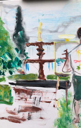Berto Morales · AB7200-2-3 · Round 2 Easel 3