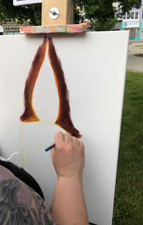 Stephanie Radley · AB7200-3-3 · Round 3 Easel 3