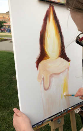 Stephanie Radley · AB7200-3-3 · Round 3 Easel 3