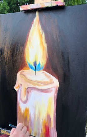 Stephanie Radley · AB7200-3-3 · Round 3 Easel 3
