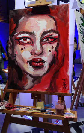 Jean Del Castillo · AB7546-1-6 · Round 1 Easel 6