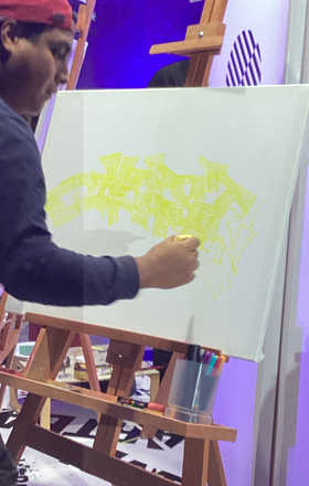 Omar Aguirre Tafur · AB7546-2-1 · Round 2 Easel 1