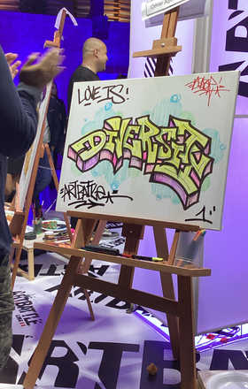 Omar Aguirre Tafur · AB7546-2-1 · Round 2 Easel 1