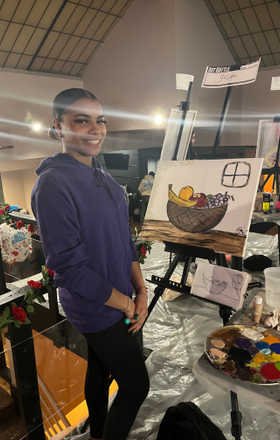 Yasira · ABI2444-1-6 · Round 1 Easel 6