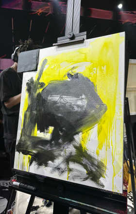 JUJU · AB7275-2-1 · Round 2 Easel 1
