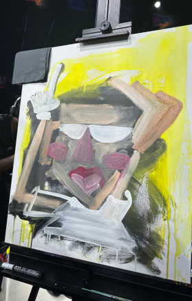 JUJU · AB7275-2-1 · Round 2 Easel 1