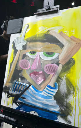 JUJU · AB7275-2-1 · Round 2 Easel 1