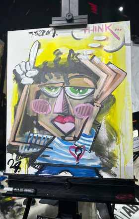 JUJU · AB7275-2-1 · Round 2 Easel 1