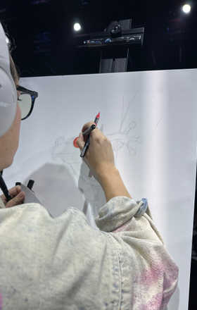 Flo Mena · AB7275-2-3 · Round 2 Easel 3