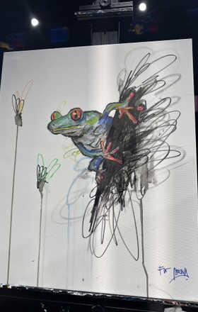 Flo Mena · AB7275-2-3 · Round 2 Easel 3
